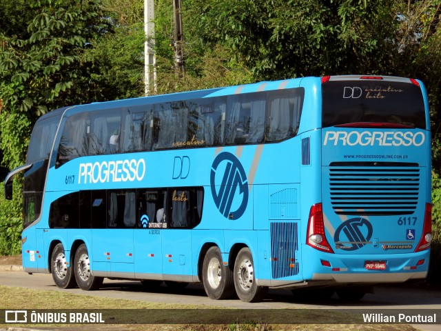 Auto Viação Progresso 6117 na cidade de Recife, Pernambuco, Brasil, por Willian Pontual. Número da foto: #6233738.