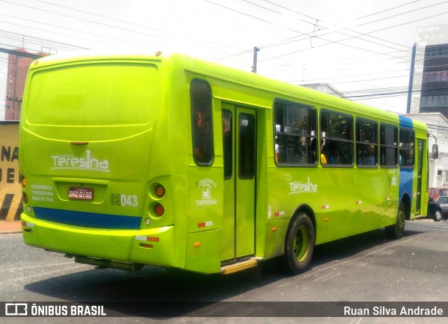 Expresso Santa Cruz 03043 na cidade de Teresina, Piauí, Brasil, por Ruan Silva Andrade. Número da foto: #6232614.