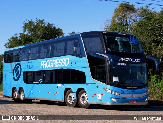 Auto Viação Progresso 6117 na cidade de Recife, Pernambuco, Brasil, por Willian Pontual. ID da foto: 6233749.