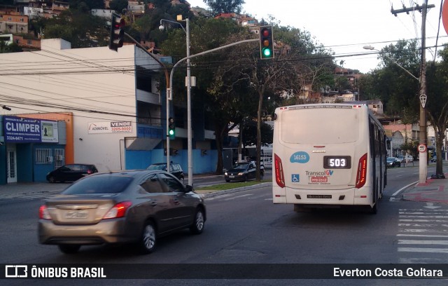 Expresso Santa Paula 16153 na cidade de Vitória, Espírito Santo, Brasil, por Everton Costa Goltara. ID da foto: 6232290.