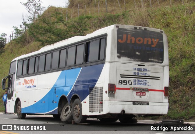 Jhony Turismo 990 na cidade de Nova Era, Minas Gerais, Brasil, por Rodrigo  Aparecido. ID da foto: 6233687.