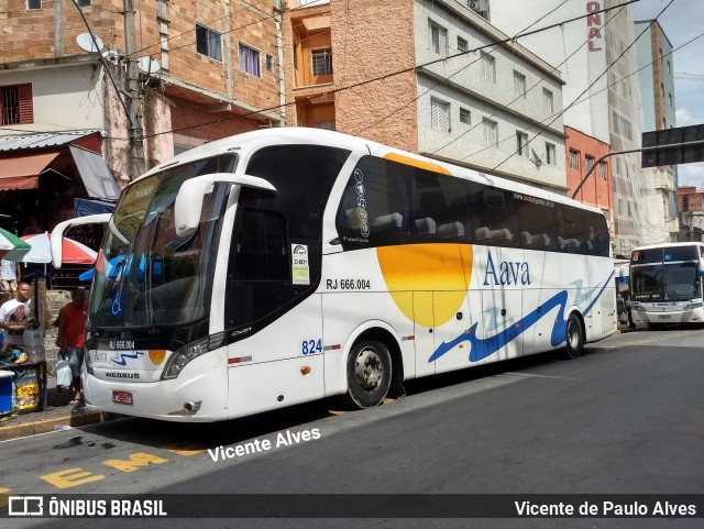 Aava 824 na cidade de Aparecida, São Paulo, Brasil, por Vicente de Paulo Alves. ID da foto: 6234295.