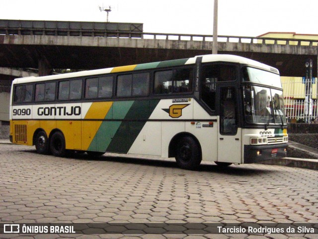 Empresa Gontijo de Transportes 9090 na cidade de Belo Horizonte, Minas Gerais, Brasil, por Tarcisio Rodrigues da Silva. ID da foto: 6235693.