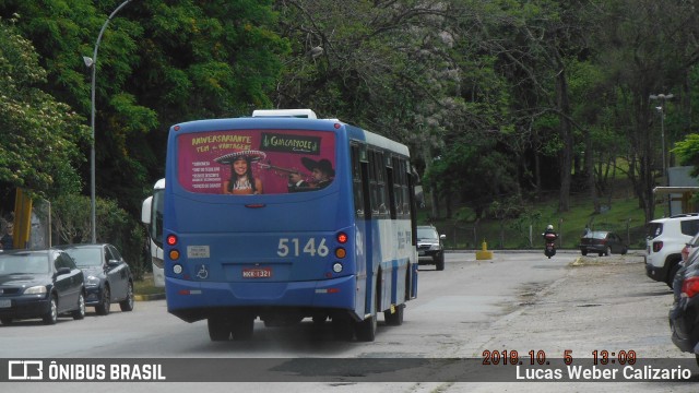 Insular Transportes Coletivos 5146 na cidade de Florianópolis, Santa Catarina, Brasil, por Lucas Weber Calizario. Número da foto: #6235498.