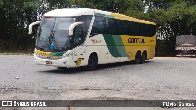 Empresa Gontijo de Transportes 18955 na cidade de Cruz das Almas, Bahia, Brasil, por Flávio  Santos. Número da foto: #6234411.
