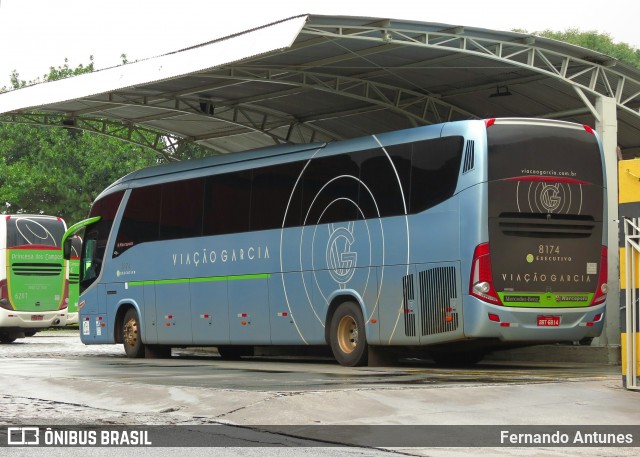 Viação Garcia 8174 na cidade de São Paulo, São Paulo, Brasil, por Fernando Antunes. Número da foto: #6238277.