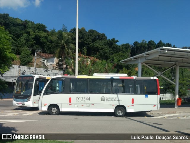 Transportes Barra D13344 na cidade de Rio de Janeiro, Rio de Janeiro, Brasil, por Luis Paulo  Bouças Soares. ID da foto: 6236715.