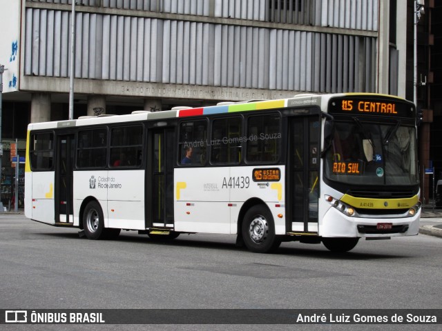 Real Auto Ônibus A41439 na cidade de Rio de Janeiro, Rio de Janeiro, Brasil, por André Luiz Gomes de Souza. Número da foto: #6237683.