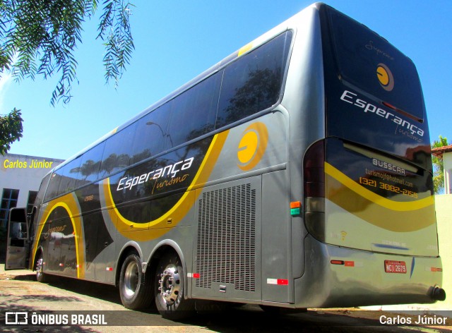 Esperança Turismo 2679 na cidade de Caldas Novas, Goiás, Brasil, por Carlos Júnior. ID da foto: 6237334.