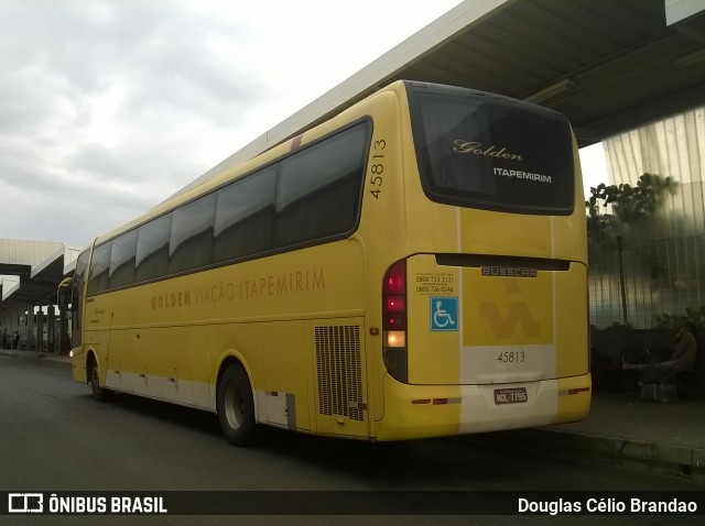 Viação Itapemirim 45813 na cidade de Belo Horizonte, Minas Gerais, Brasil, por Douglas Célio Brandao. ID da foto: 6237155.