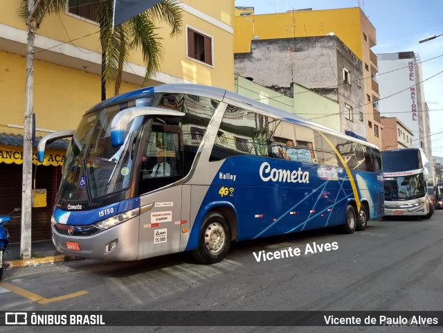Viação Cometa 15150 na cidade de Aparecida, São Paulo, Brasil, por Vicente de Paulo Alves. Número da foto: #6236474.