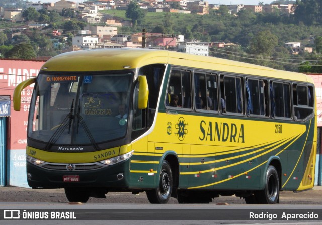 Viação Sandra 2150 na cidade de Conselheiro Lafaiete, Minas Gerais, Brasil, por Rodrigo  Aparecido. Número da foto: #6238052.
