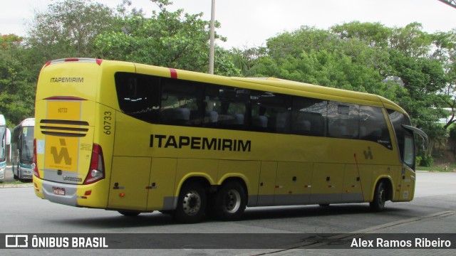 Viação Itapemirim 60733 na cidade de Taubaté, São Paulo, Brasil, por Alex Ramos Ribeiro. ID da foto: 6238328.