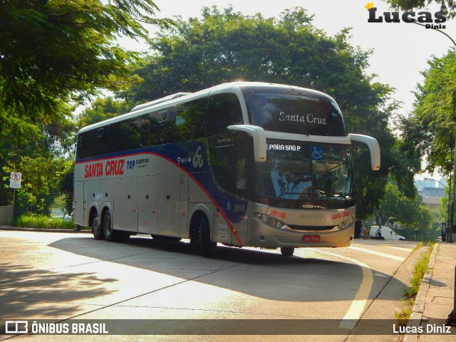 Viação Santa Cruz 201145 na cidade de São Paulo, São Paulo, Brasil, por Lucas Diniz. Número da foto: #6239790.
