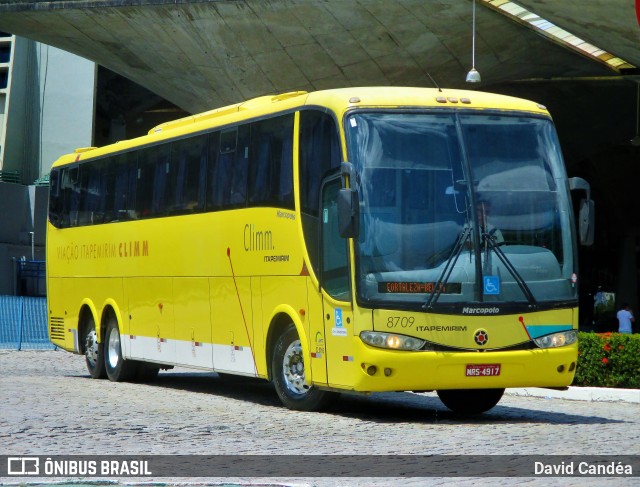 Viação Itapemirim 8709 na cidade de Fortaleza, Ceará, Brasil, por David Candéa. Número da foto: #6239105.