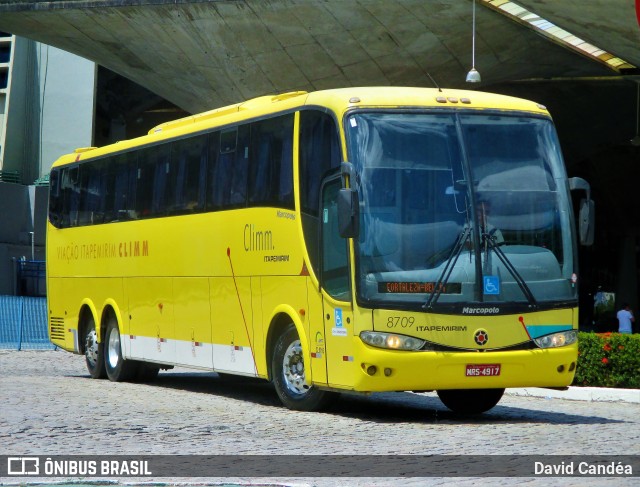 Viação Itapemirim 8709 na cidade de Fortaleza, Ceará, Brasil, por David Candéa. ID da foto: 6239105.