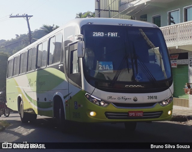 Rio Negro Fretamento e Turismo 39618 na cidade de Ibirité, Minas Gerais, Brasil, por Bruno Silva Souza. Número da foto: #6238829.