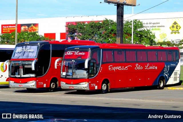 Expresso São Luiz 7570 na cidade de Brasil, por Andrey Gustavo. ID da foto: 6241992.