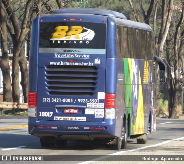 BR Turismo 18017 na cidade de Conselheiro Lafaiete, Minas Gerais, Brasil, por Rodrigo  Aparecido. Número da foto: #6241097.