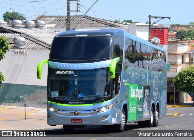 Viação Garcia 8441 na cidade de Osvaldo Cruz, São Paulo, Brasil, por Victor Leonardo Ferreira. ID da foto: 6241825.