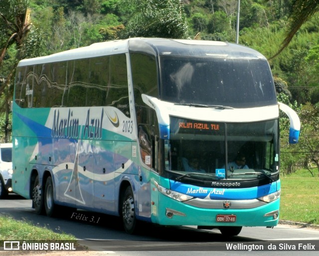Marlim Azul Turismo 2023 na cidade de Viana, Espírito Santo, Brasil, por Wellington  da Silva Felix. Número da foto: #6241978.