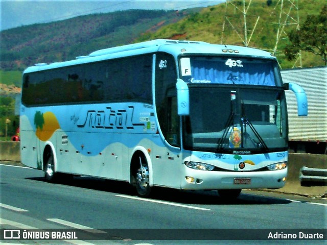 Transportadora Turística Natal 1250 na cidade de Roseira, São Paulo, Brasil, por Adriano Duarte. ID da foto: 6240677.