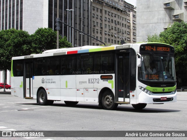 Viação Pavunense B32712 na cidade de Rio de Janeiro, Rio de Janeiro, Brasil, por André Luiz Gomes de Souza. Número da foto: #6241372.