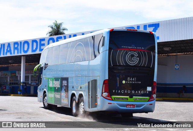 Viação Garcia 8441 na cidade de Osvaldo Cruz, São Paulo, Brasil, por Victor Leonardo Ferreira. Número da foto: #6241829.