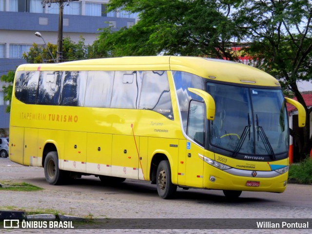 Viação Itapemirim 3003 na cidade de Caruaru, Pernambuco, Brasil, por Willian Pontual. Número da foto: #6242061.