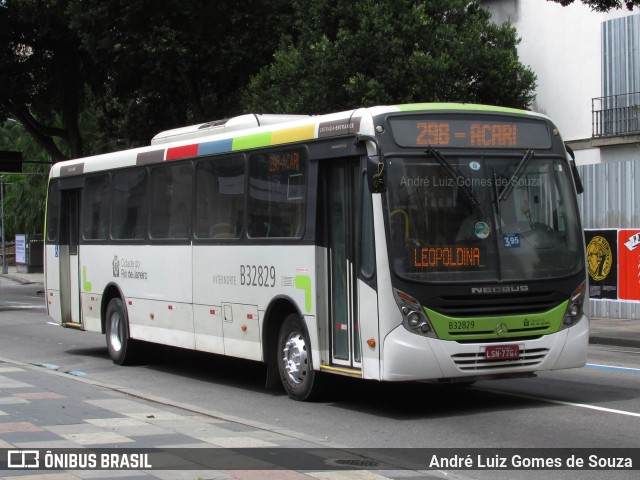 Viação Pavunense B32829 na cidade de Rio de Janeiro, Rio de Janeiro, Brasil, por André Luiz Gomes de Souza. Número da foto: #6241105.