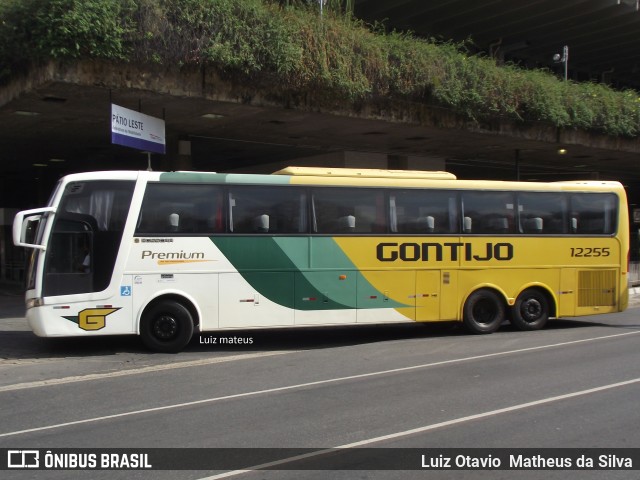 Empresa Gontijo de Transportes 12255 na cidade de Belo Horizonte, Minas Gerais, Brasil, por Luiz Otavio Matheus da Silva. ID da foto: 6240973.