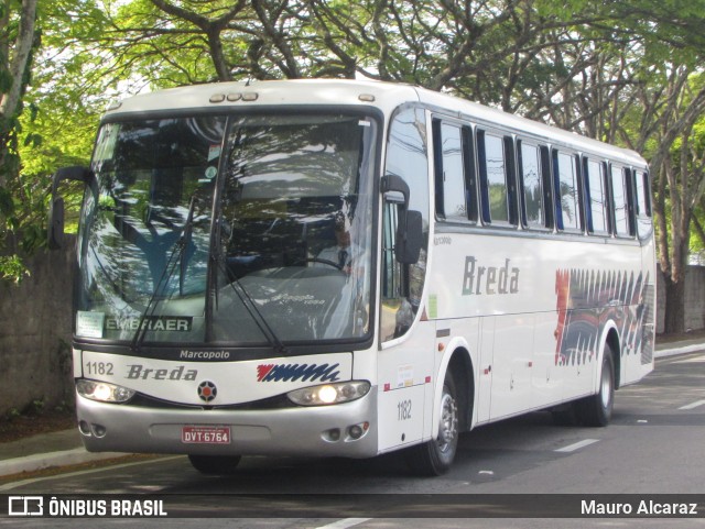 Breda Transportes e Serviços 1182 na cidade de São Paulo, São Paulo, Brasil, por Mauro Alcaraz. Número da foto: #6241390.