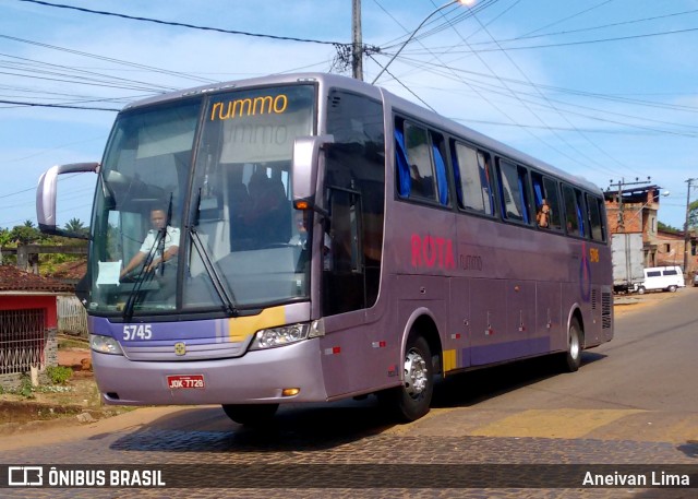 Rota Transportes Rodoviários 5745 na cidade de Taperoá, Bahia, Brasil, por Aneivan Lima. ID da foto: 6241199.