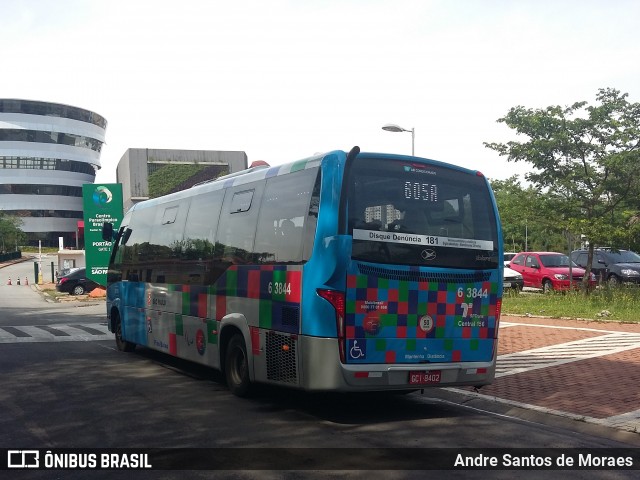 Viação Paratodos > São Jorge > Metropolitana São Paulo > Mobibrasil 6 3844 na cidade de São Paulo, São Paulo, Brasil, por Andre Santos de Moraes. ID da foto: 6239896.