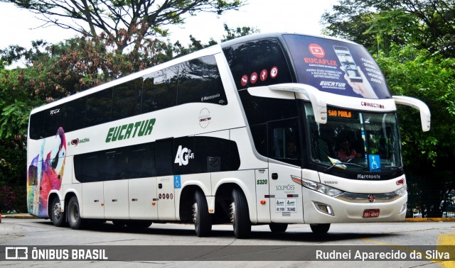 Eucatur - Empresa União Cascavel de Transportes e Turismo 5320 na cidade de São Paulo, São Paulo, Brasil, por Rudnei Aparecido da Silva. Número da foto: #6240056.