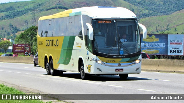 Empresa Gontijo de Transportes 18885 na cidade de Roseira, São Paulo, Brasil, por Adriano Duarte. Número da foto: #6240791.