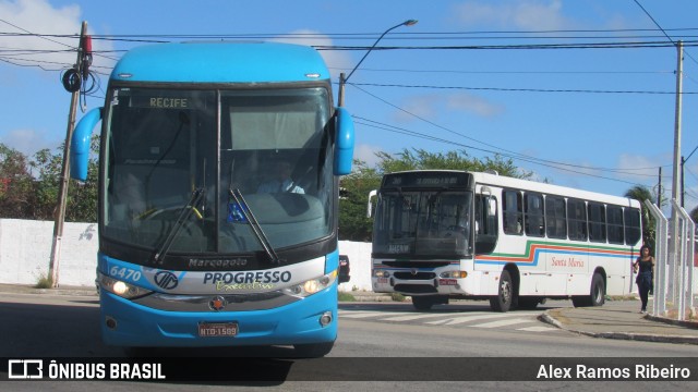 Auto Viação Progresso 6470 na cidade de Natal, Rio Grande do Norte, Brasil, por Alex Ramos Ribeiro. ID da foto: 6244678.