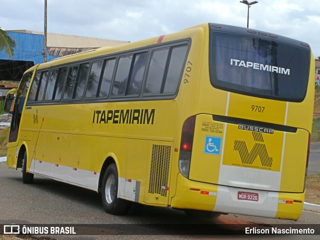 Viação Itapemirim 9707 na cidade de São Luís, Maranhão, Brasil, por Erlison Nascimento. Número da foto: #6243761.