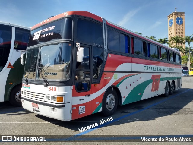 Transmariane Turismo 640 na cidade de Aparecida, São Paulo, Brasil, por Vicente de Paulo Alves. ID da foto: 6242242.