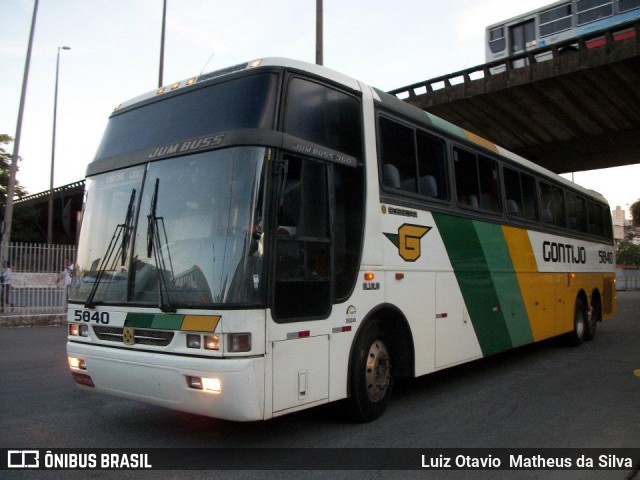 Empresa Gontijo de Transportes 5840 na cidade de Belo Horizonte, Minas Gerais, Brasil, por Luiz Otavio Matheus da Silva. ID da foto: 6243746.