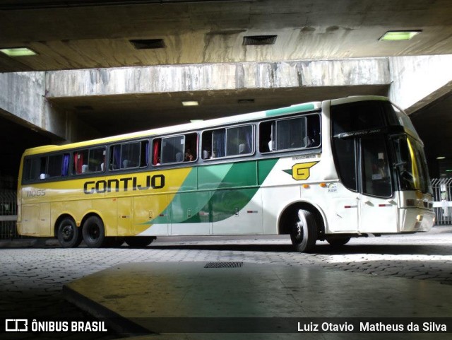 Empresa Gontijo de Transportes 11065 na cidade de Belo Horizonte, Minas Gerais, Brasil, por Luiz Otavio Matheus da Silva. ID da foto: 6243635.