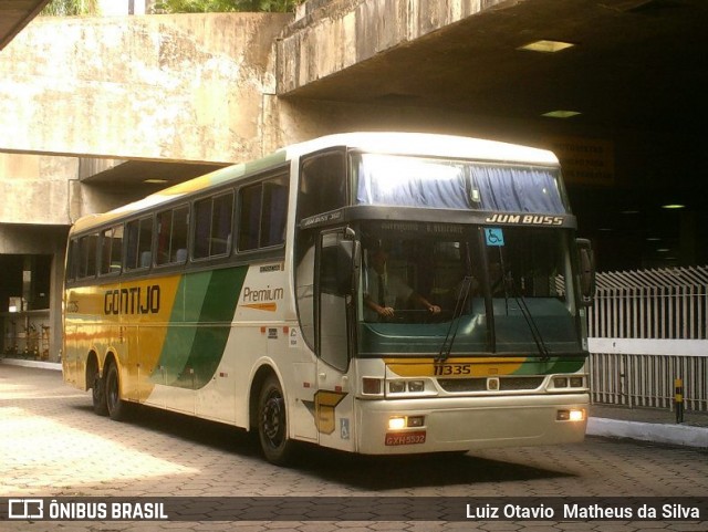 Empresa Gontijo de Transportes 11335 na cidade de Belo Horizonte, Minas Gerais, Brasil, por Luiz Otavio Matheus da Silva. ID da foto: 6243705.