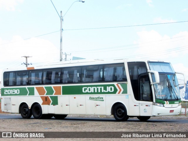 Empresa Gontijo de Transportes 20140 na cidade de Teresina, Piauí, Brasil, por José Ribamar Lima Fernandes. ID da foto: 6244736.