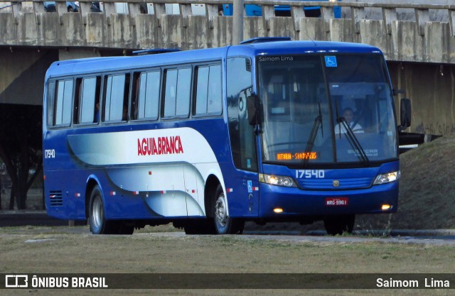 Viação Águia Branca 17540 na cidade de Vitória, Espírito Santo, Brasil, por Saimom  Lima. ID da foto: 6243637.