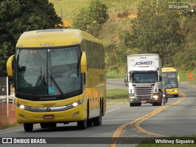Viação Itapemirim 60051 na cidade de Viana, Espírito Santo, Brasil, por Whitiney Siqueira. Número da foto: #6243179.