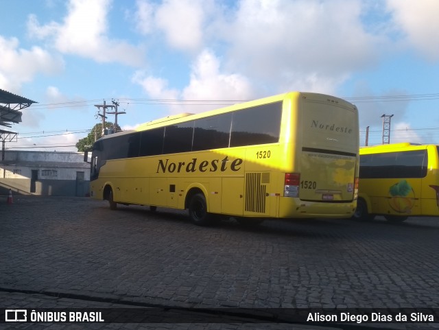 Viação Nordeste 1520 na cidade de Natal, Rio Grande do Norte, Brasil, por Alison Diego Dias da Silva. Número da foto: #6243572.