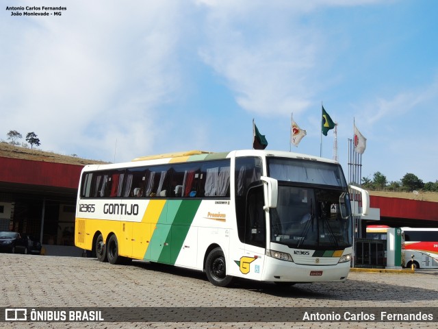 Empresa Gontijo de Transportes 12365 na cidade de João Monlevade, Minas Gerais, Brasil, por Antonio Carlos Fernandes. Número da foto: #6245514.