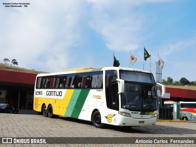 Empresa Gontijo de Transportes 12365 na cidade de João Monlevade, Minas Gerais, Brasil, por Antonio Carlos Fernandes. ID da foto: 6245514.