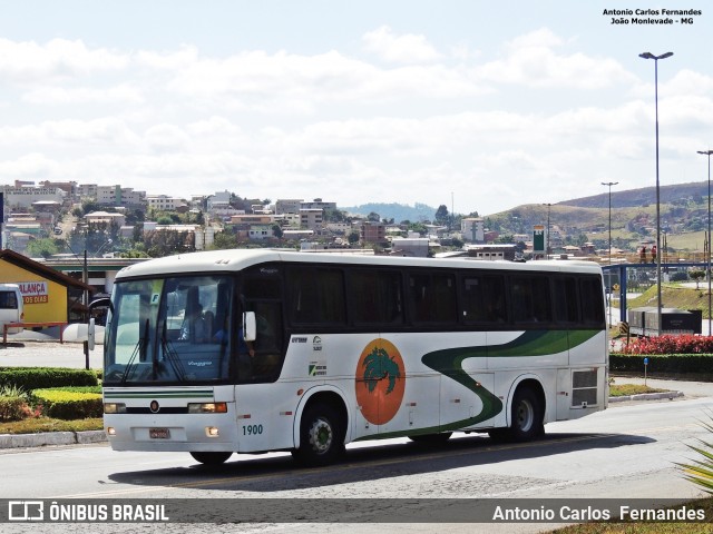 Ônibus Particulares 1900 na cidade de João Monlevade, Minas Gerais, Brasil, por Antonio Carlos Fernandes. ID da foto: 6245509.