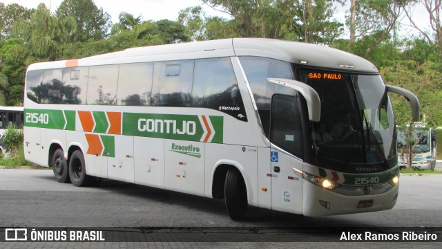 Empresa Gontijo de Transportes 21540 na cidade de Taubaté, São Paulo, Brasil, por Alex Ramos Ribeiro. Número da foto: #6245876.